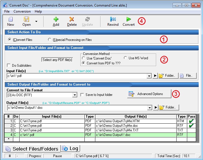 Document Conversion Software for Windows.