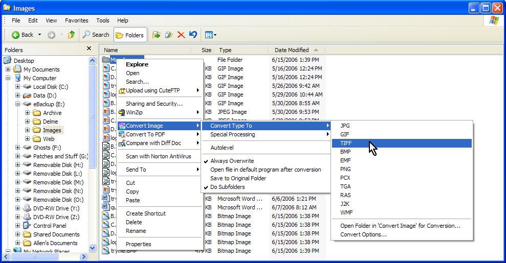 Screenshot of Convert Image 1.983