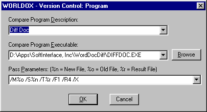 WorldDox Document Comparison Integration